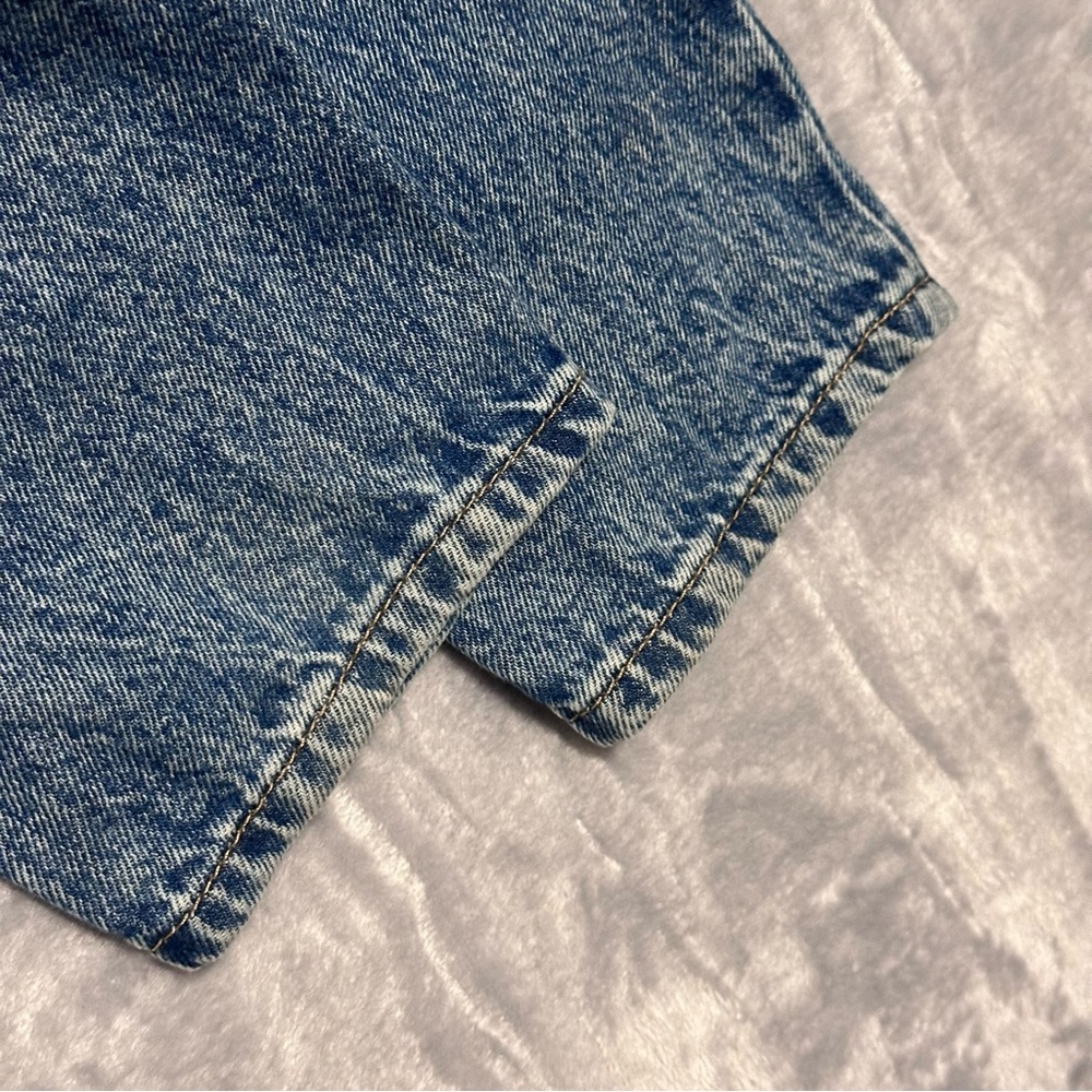 H&M Disney Minnie Mouse & Figaro Jeans Girl’s Elastic Waist Denim Pants Size 5T - Picture 7 of 10